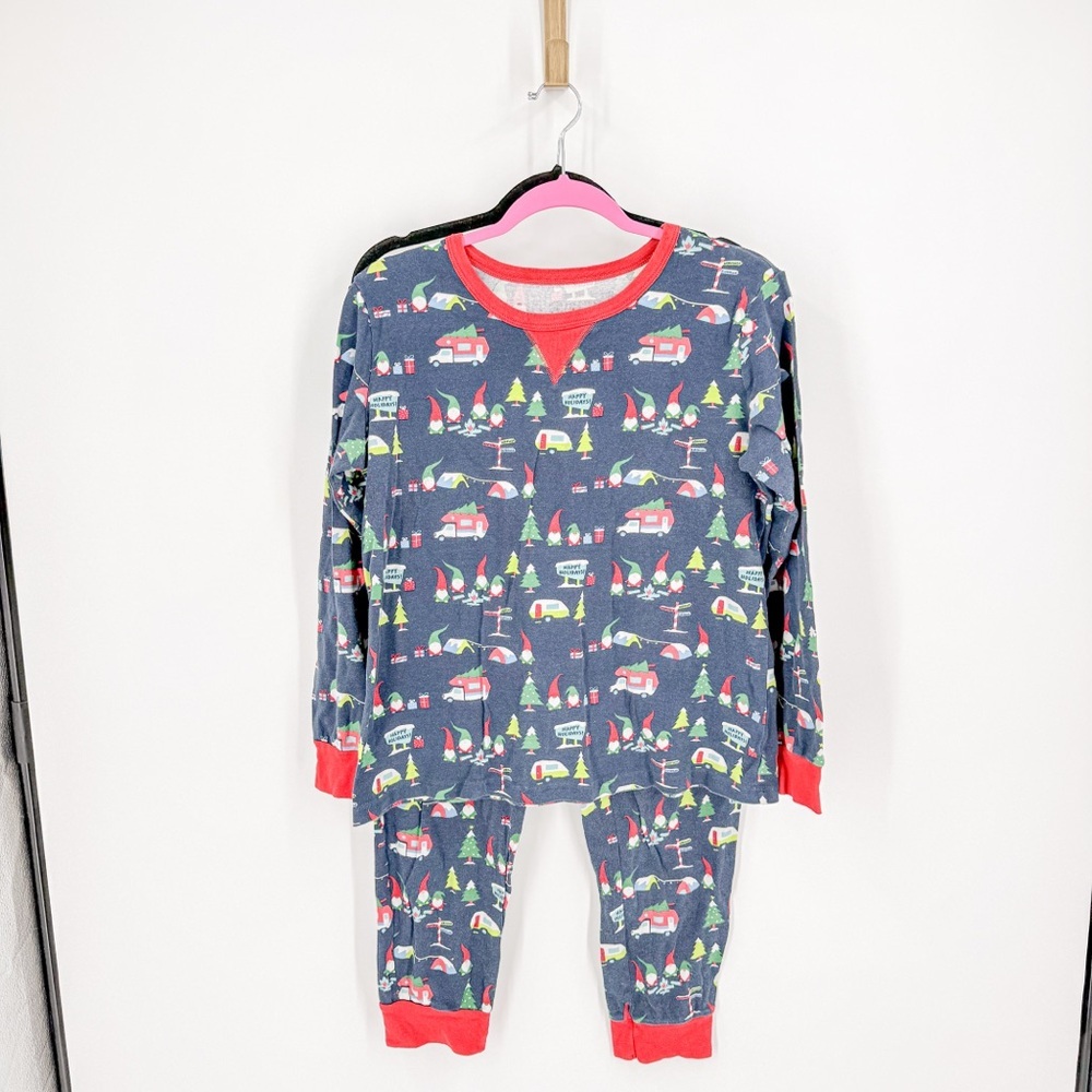 Wondershop Festive Blue Pajama Set